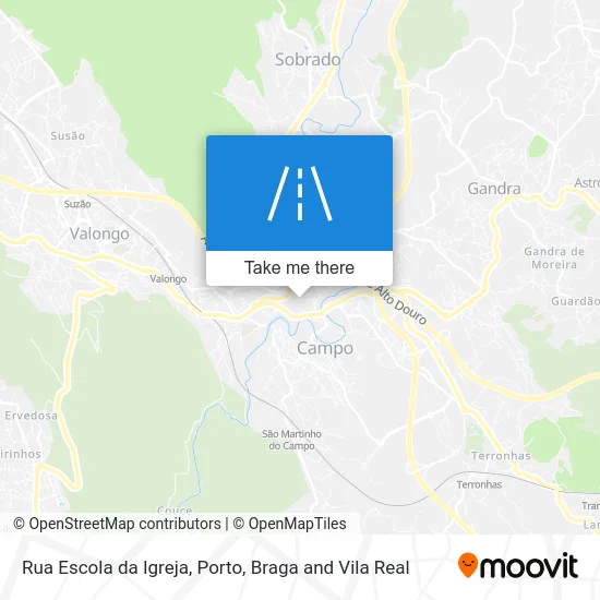 Rua Escola da Igreja map