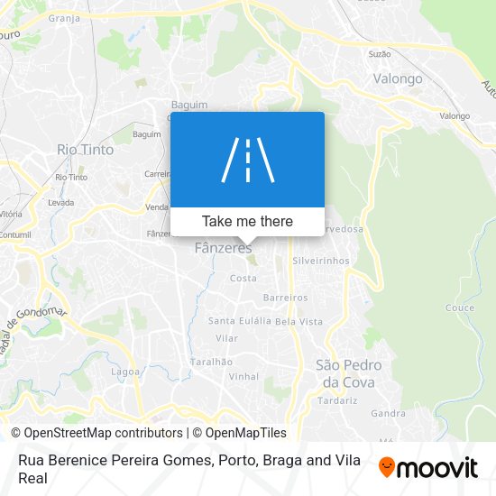 Rua Berenice Pereira Gomes map