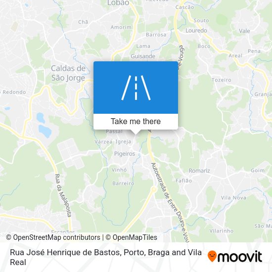 Rua José Henrique de Bastos map