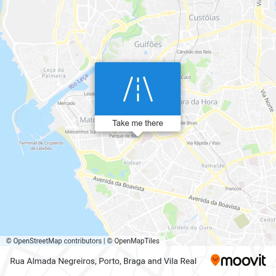 Rua Almada Negreiros map