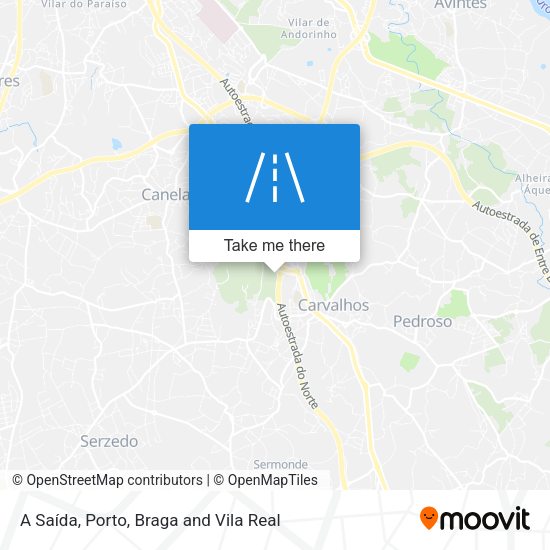 A Saída mapa