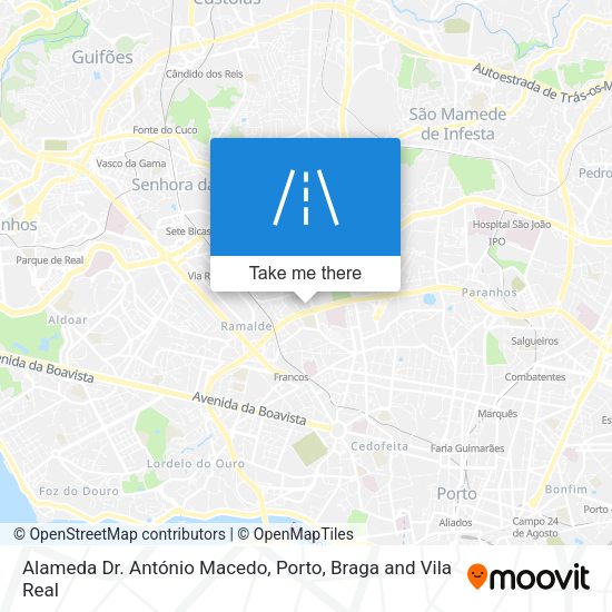 Alameda Dr. António Macedo map