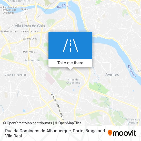 Rua de Domingos de Albuquerque map