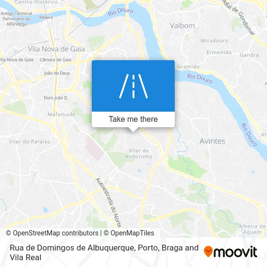 Rua de Domingos de Albuquerque map