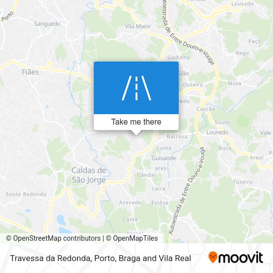 Travessa da Redonda mapa