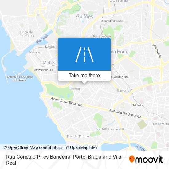 Rua Gonçalo Pires Bandeira map
