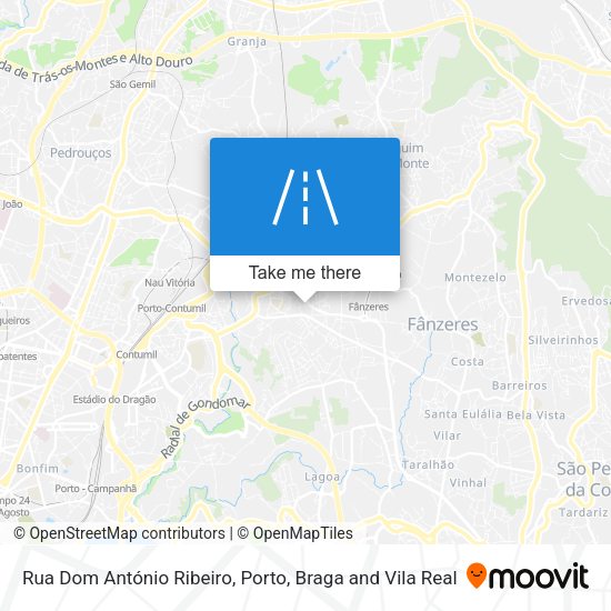 Rua Dom António Ribeiro map