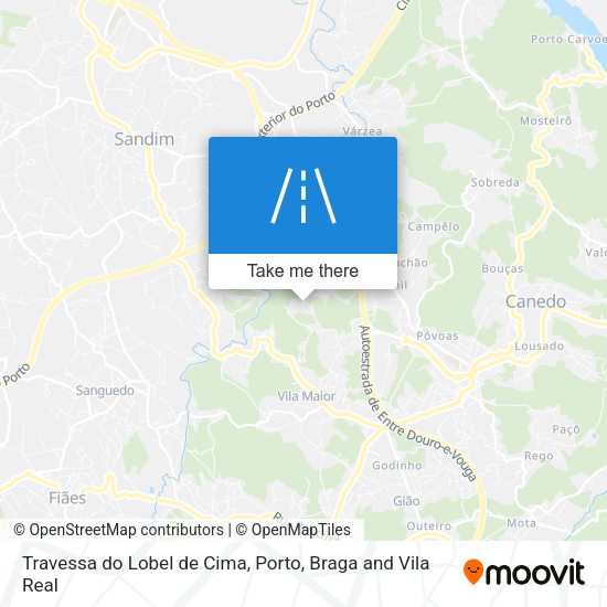 Travessa do Lobel de Cima map