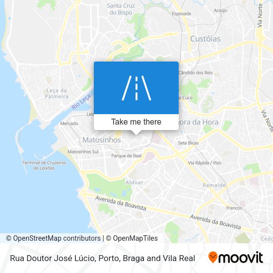 Rua Doutor José Lúcio map