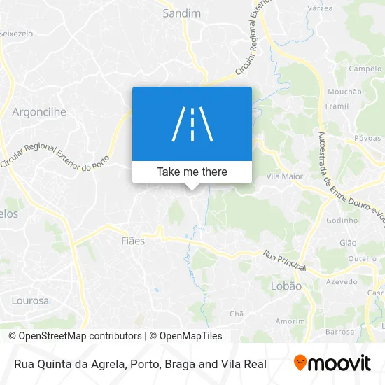 Rua Quinta da Agrela map
