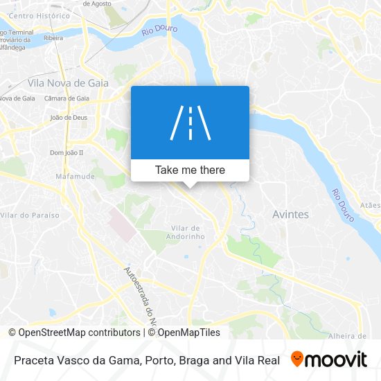 Praceta Vasco da Gama mapa