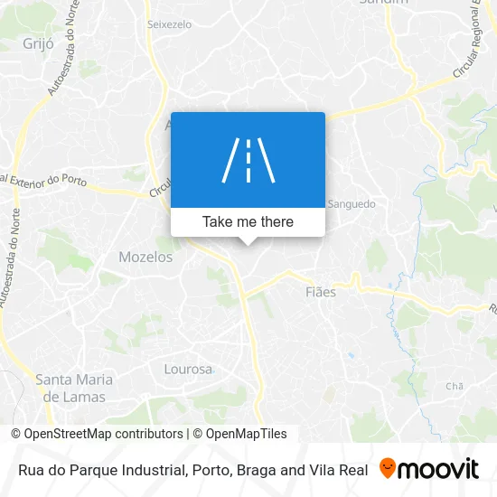 Rua do Parque Industrial map