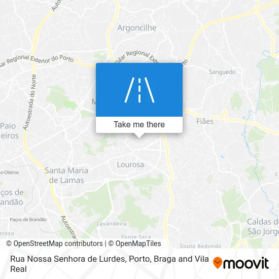 Rua Nossa Senhora de Lurdes map