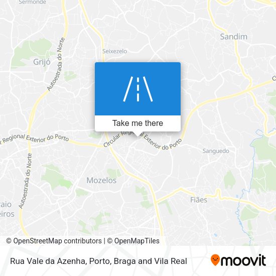 Rua Vale da Azenha map