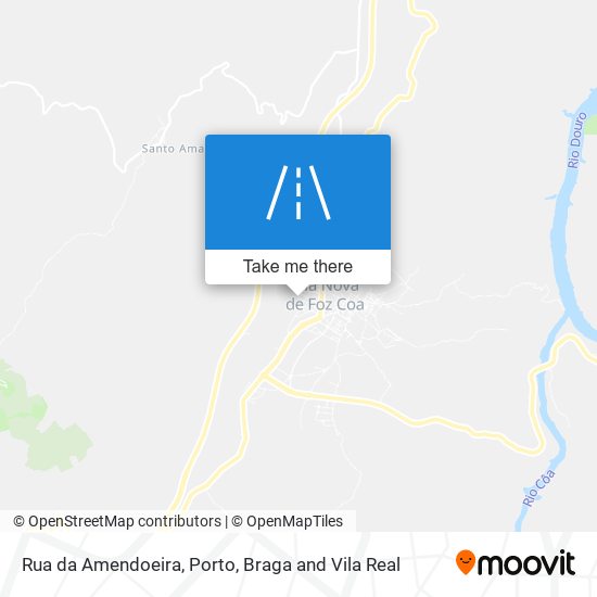 Rua da Amendoeira map