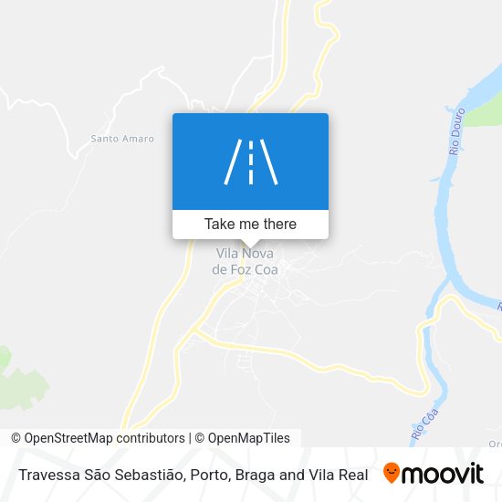 Travessa São Sebastião mapa