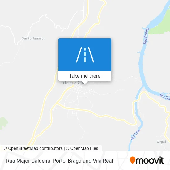 Rua Major Caldeira map