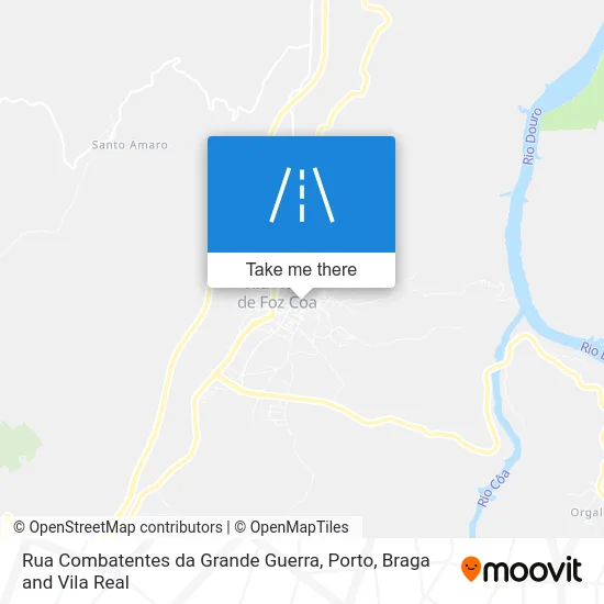 Rua Combatentes da Grande Guerra map