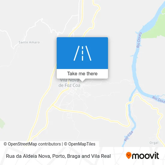 Rua da Aldeia Nova map