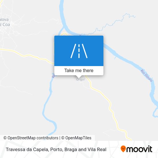 Travessa da Capela mapa