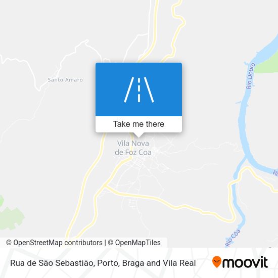 Rua de São Sebastião map