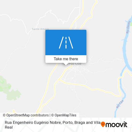 Rua Engenheiro Eugénio Nobre mapa