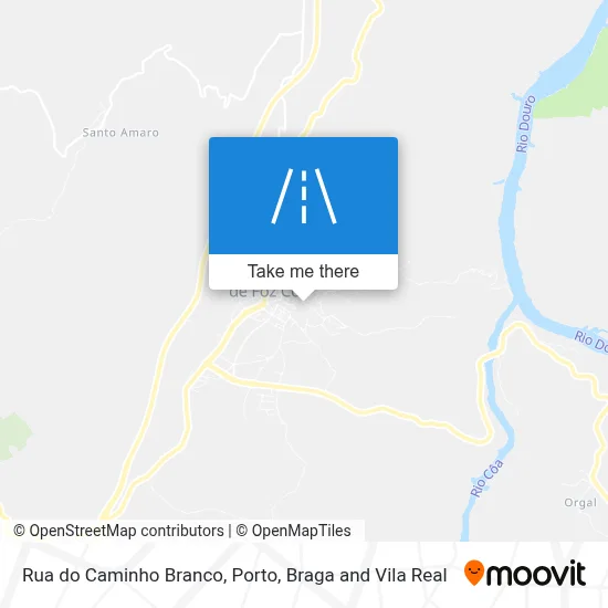 Rua do Caminho Branco map