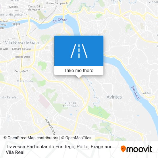 Travessa Particular do Fundego mapa