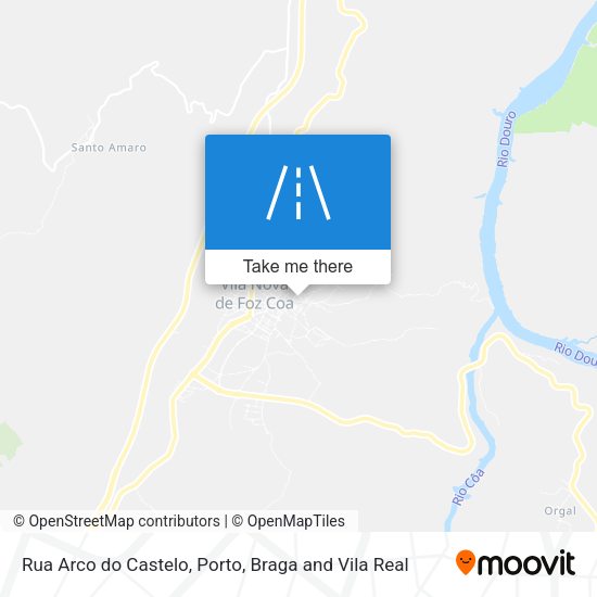 Rua Arco do Castelo map