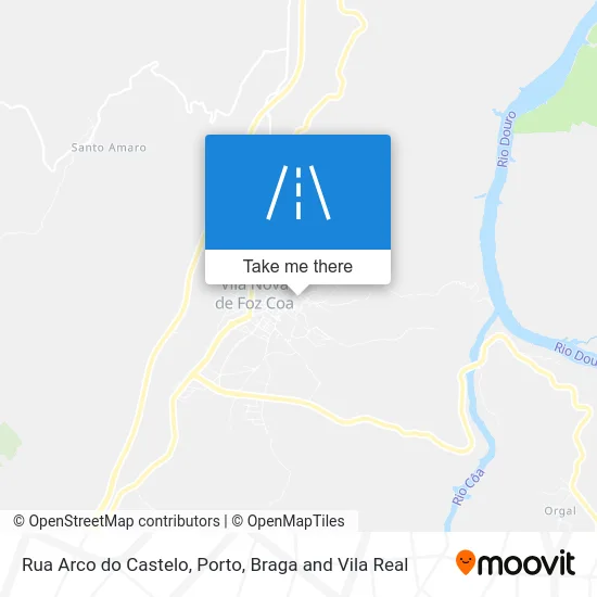 Rua Arco do Castelo map