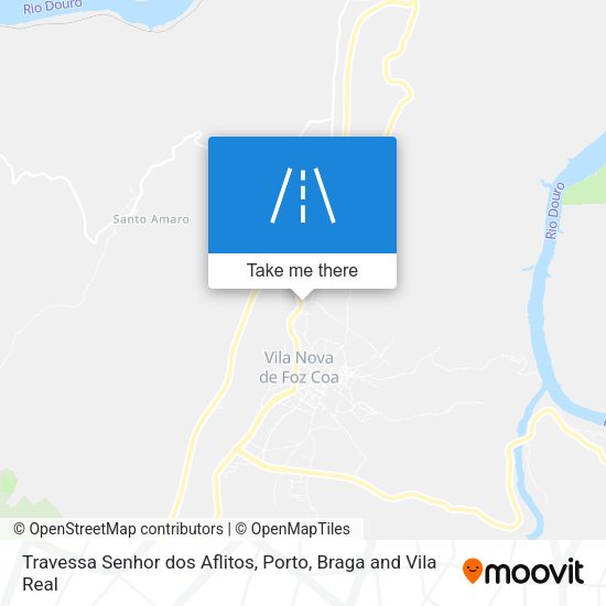 Travessa Senhor dos Aflitos mapa