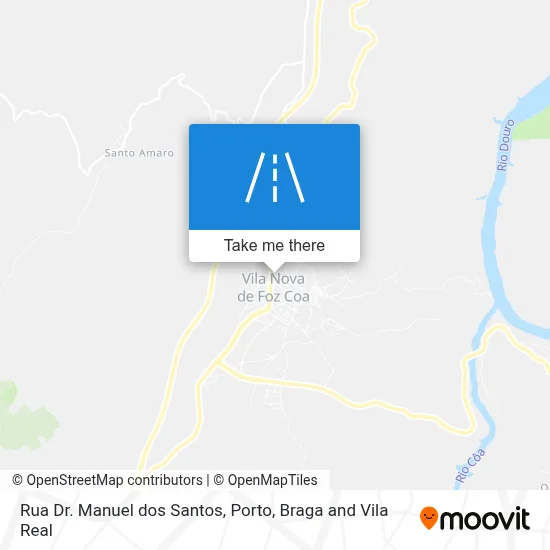 Rua Dr. Manuel dos Santos map