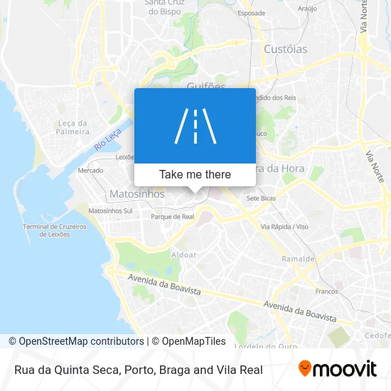 Rua da Quinta Seca map