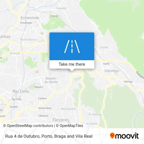 Rua 4 de Outubro map