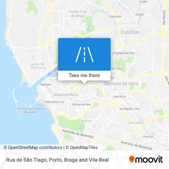 Rua de São Tiago map