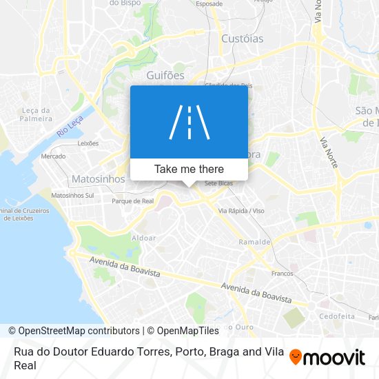 Rua do Doutor Eduardo Torres mapa