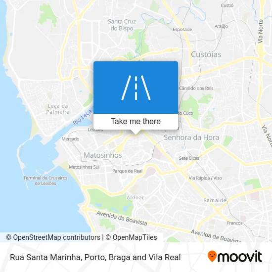 Rua Santa Marinha map