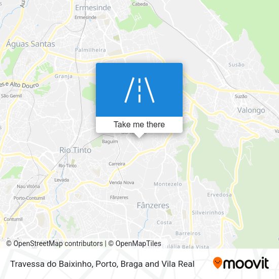 Travessa do Baixinho mapa