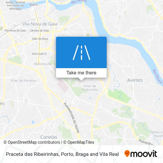 Praceta das Ribeirinhas map