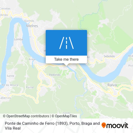 Ponte de Caminho de Ferro (1893) map