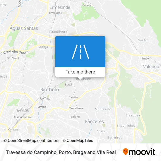 Travessa do Campinho map