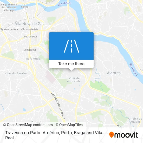 Travessa do Padre Américo map