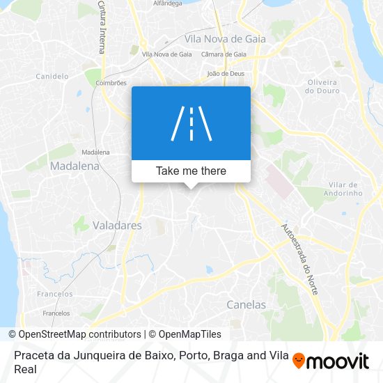 Praceta da Junqueira de Baixo map