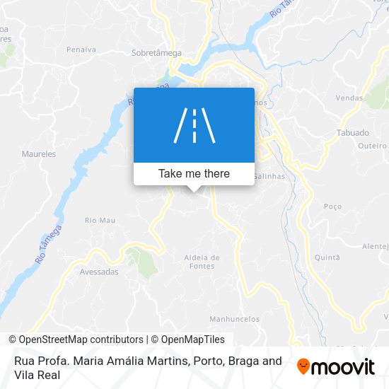 Rua Profa. Maria Amália Martins mapa