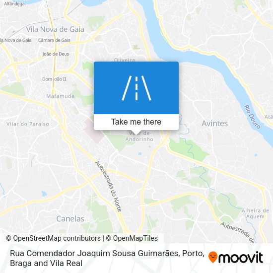 Rua Comendador Joaquim Sousa Guimarães mapa