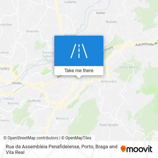 Rua da Assembleia Penafidelense map