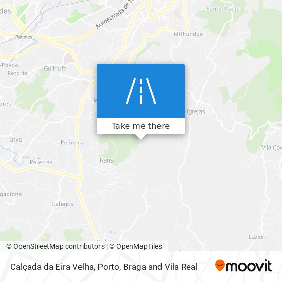 Calçada da Eira Velha map