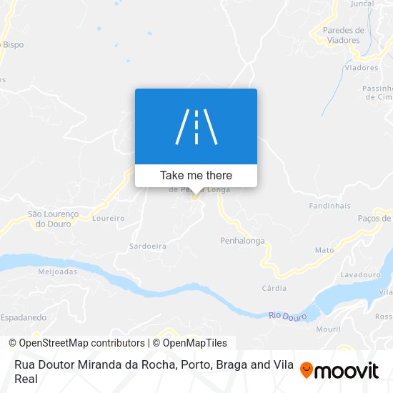 Rua Doutor Miranda da Rocha map