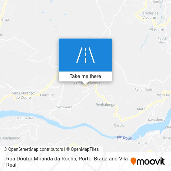Rua Doutor Miranda da Rocha map