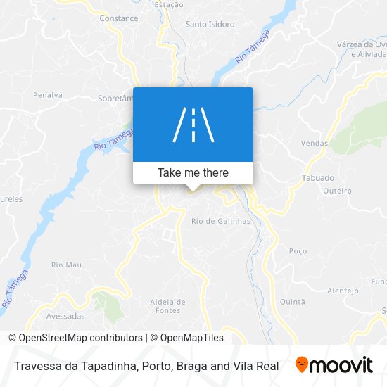Travessa da Tapadinha mapa